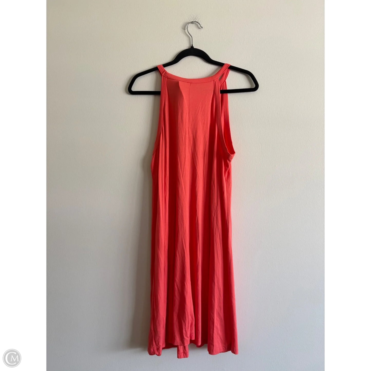 Dress Casual Midi By Old Navy In Orange, Size: L