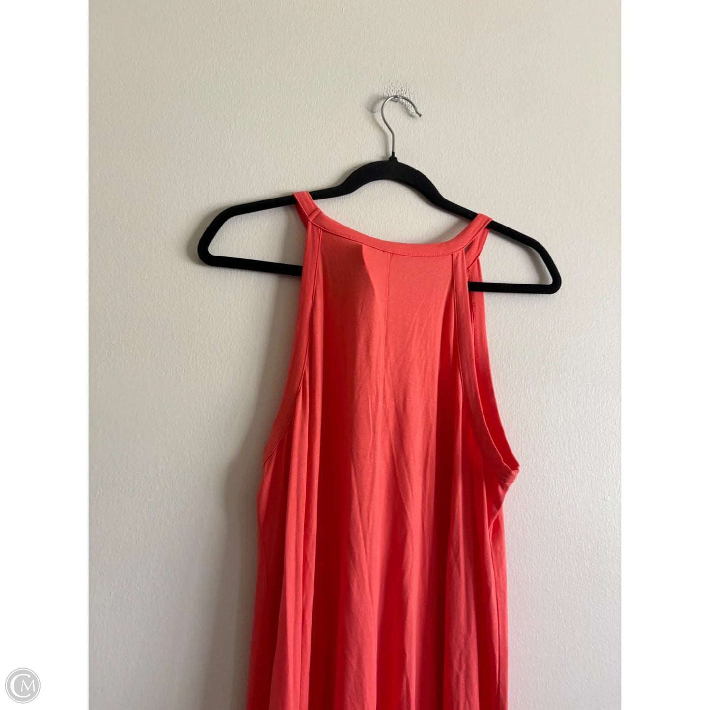 Dress Casual Midi By Old Navy In Orange, Size: L