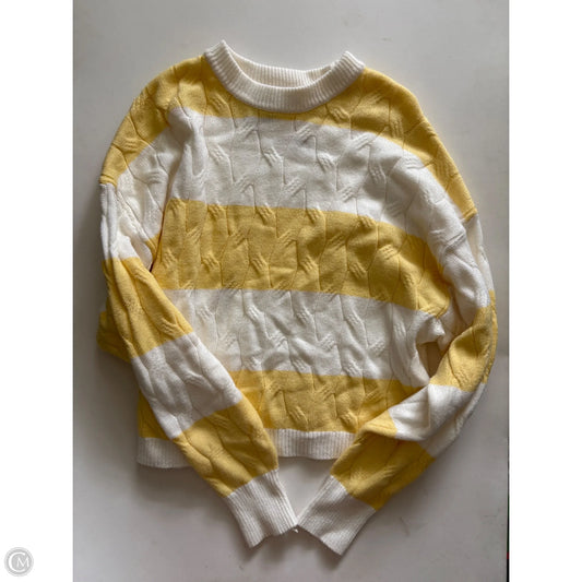 Sweater By No Boundaries In Yellow, Size: S