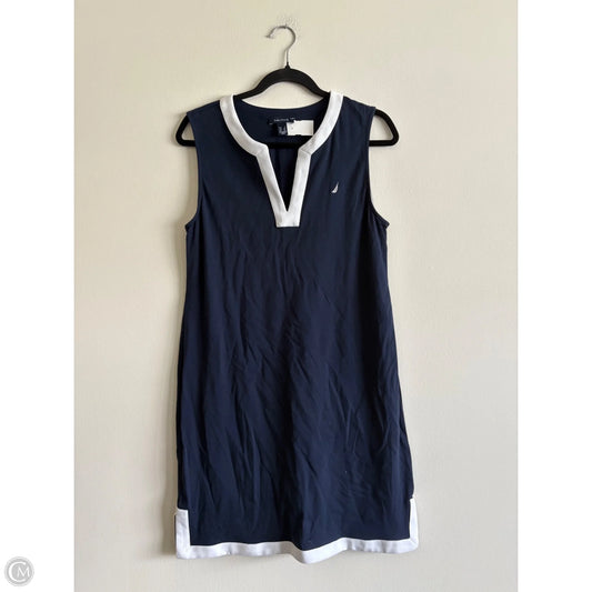 Dress Casual Short By Nautica In Navy, Size: L
