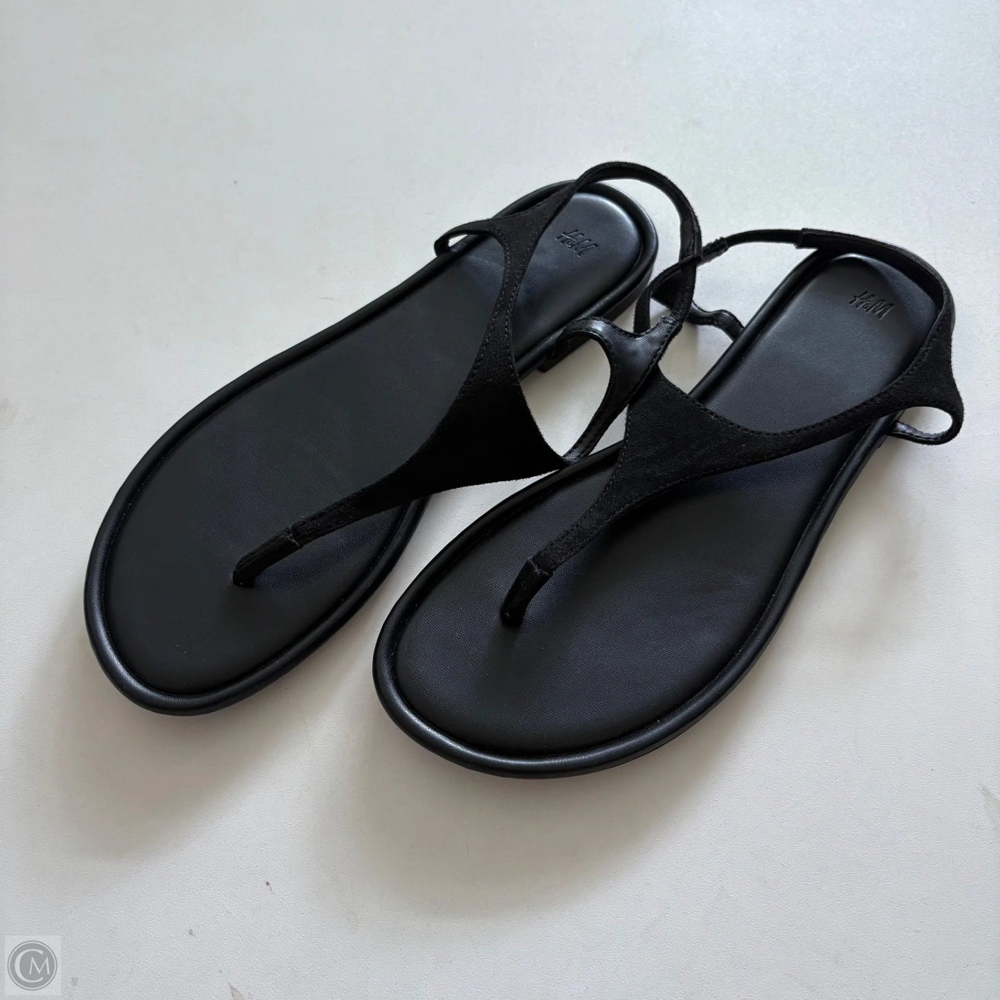 Sandals Flip Flops By H&m In Black, Size: 9