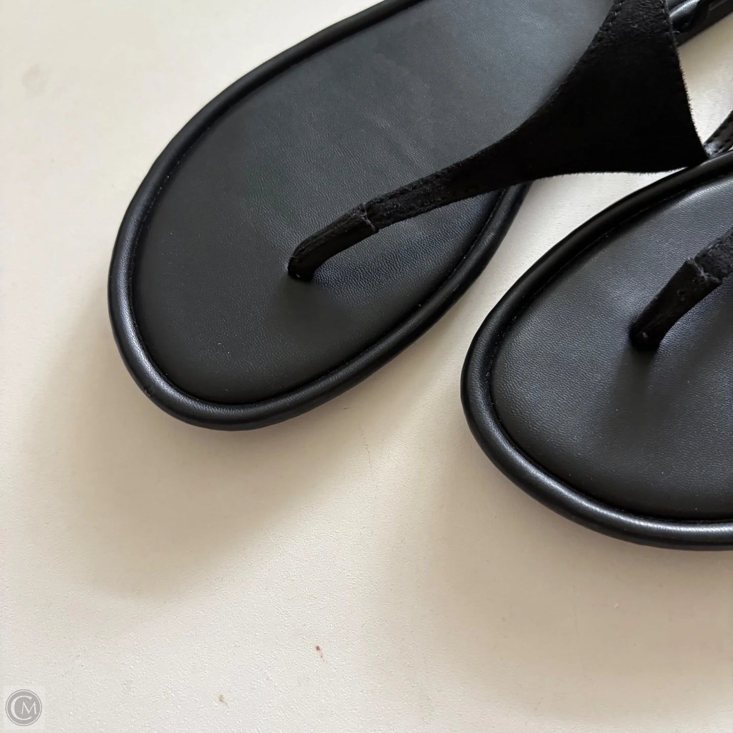 Sandals Flip Flops By H&m In Black, Size: 9