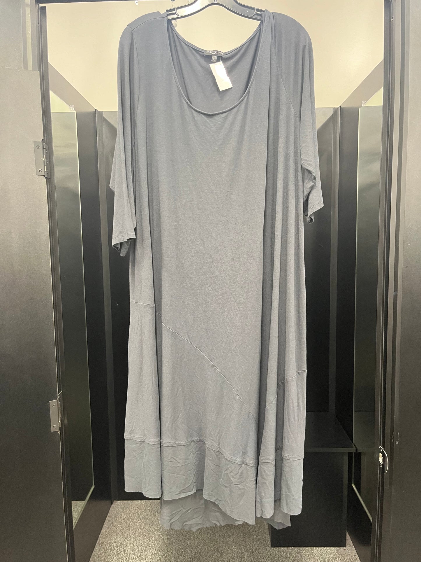 Grey Dress Casual Maxi Eileen Fisher, Size 3x