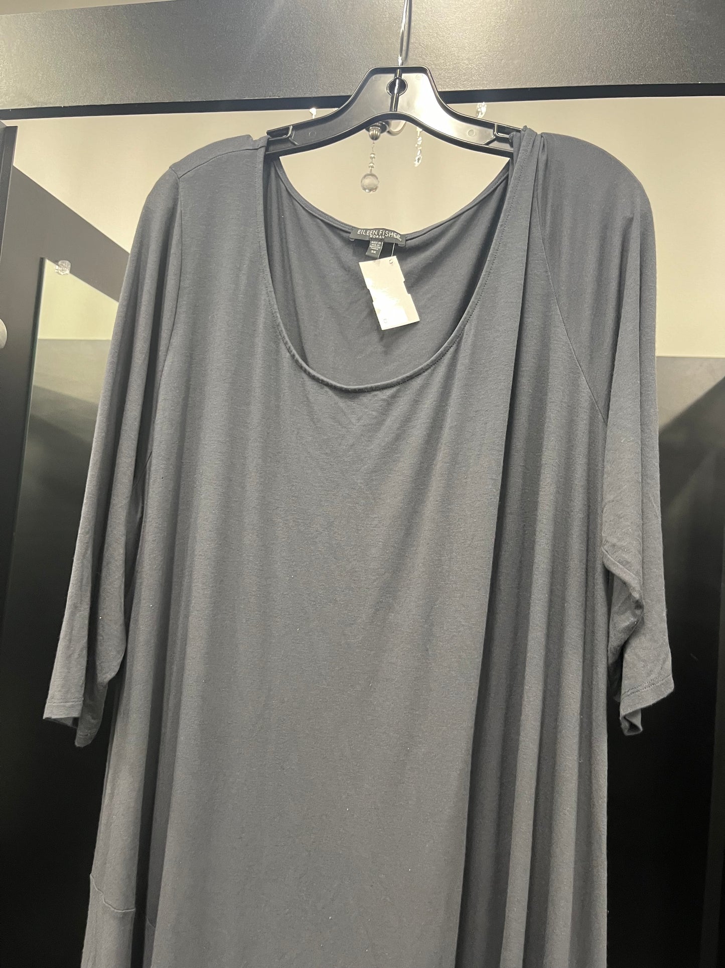 Grey Dress Casual Maxi Eileen Fisher, Size 3x