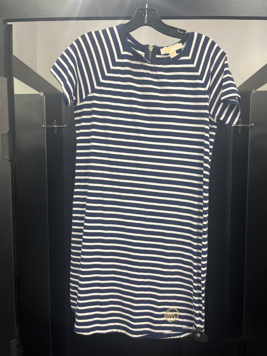 Striped Dress Casual Short Michael Kors, Size Xs