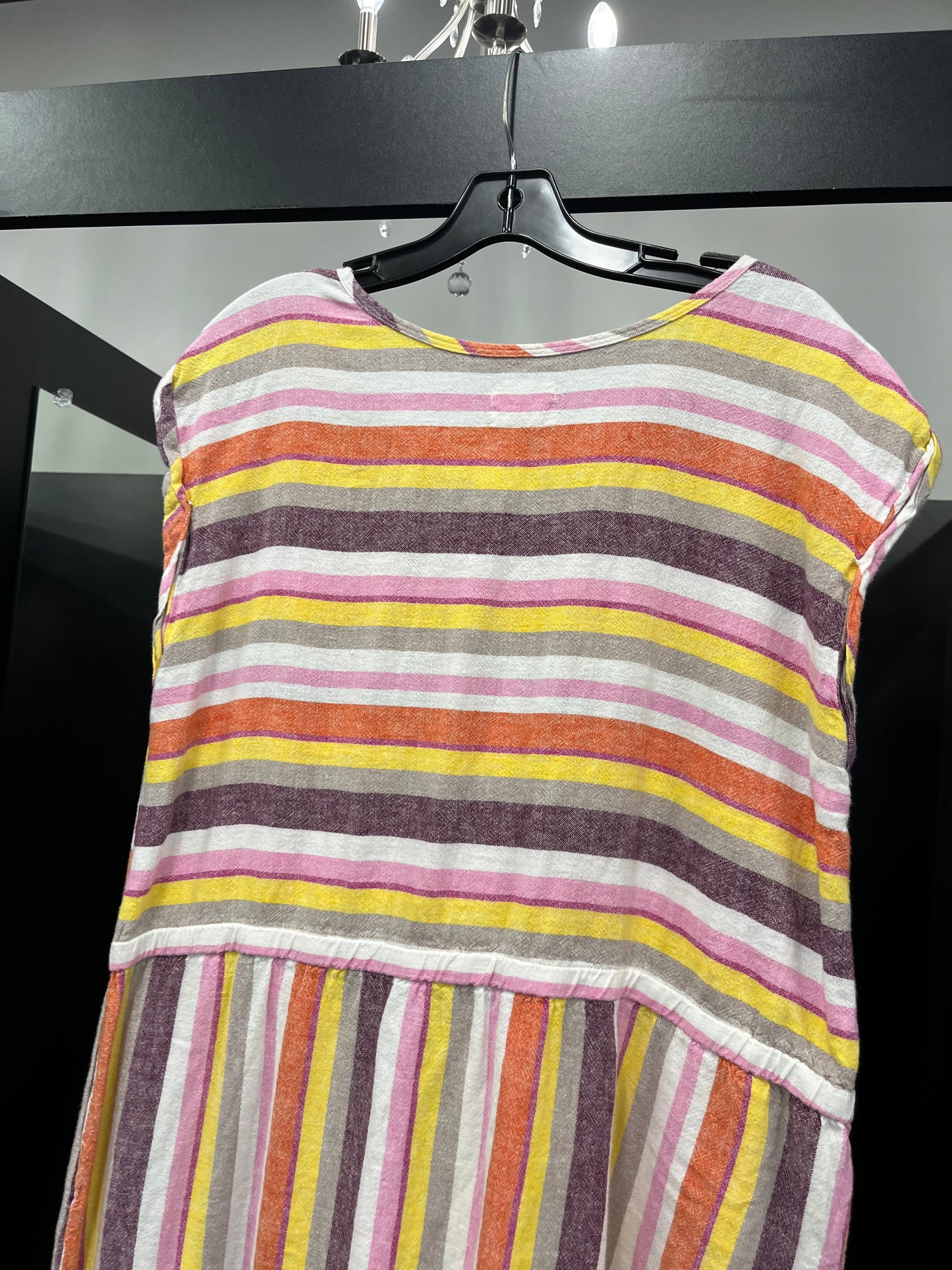 Striped Dress Casual Midi Caslon, Size 2x