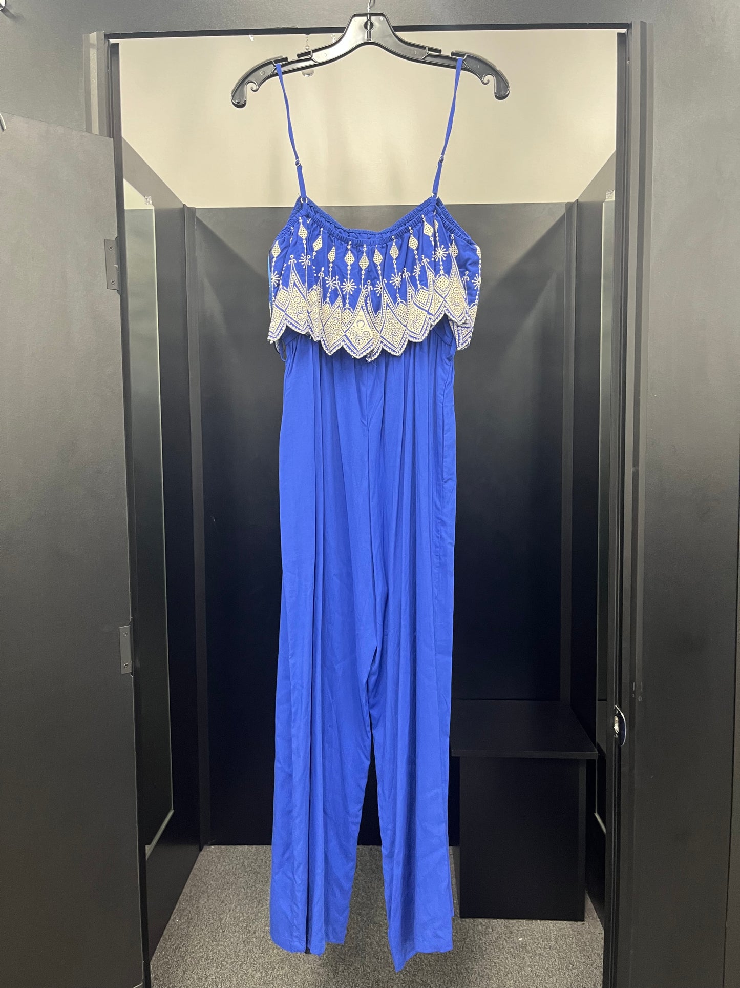 Blue Jumpsuit Clothes Mentor, Size M