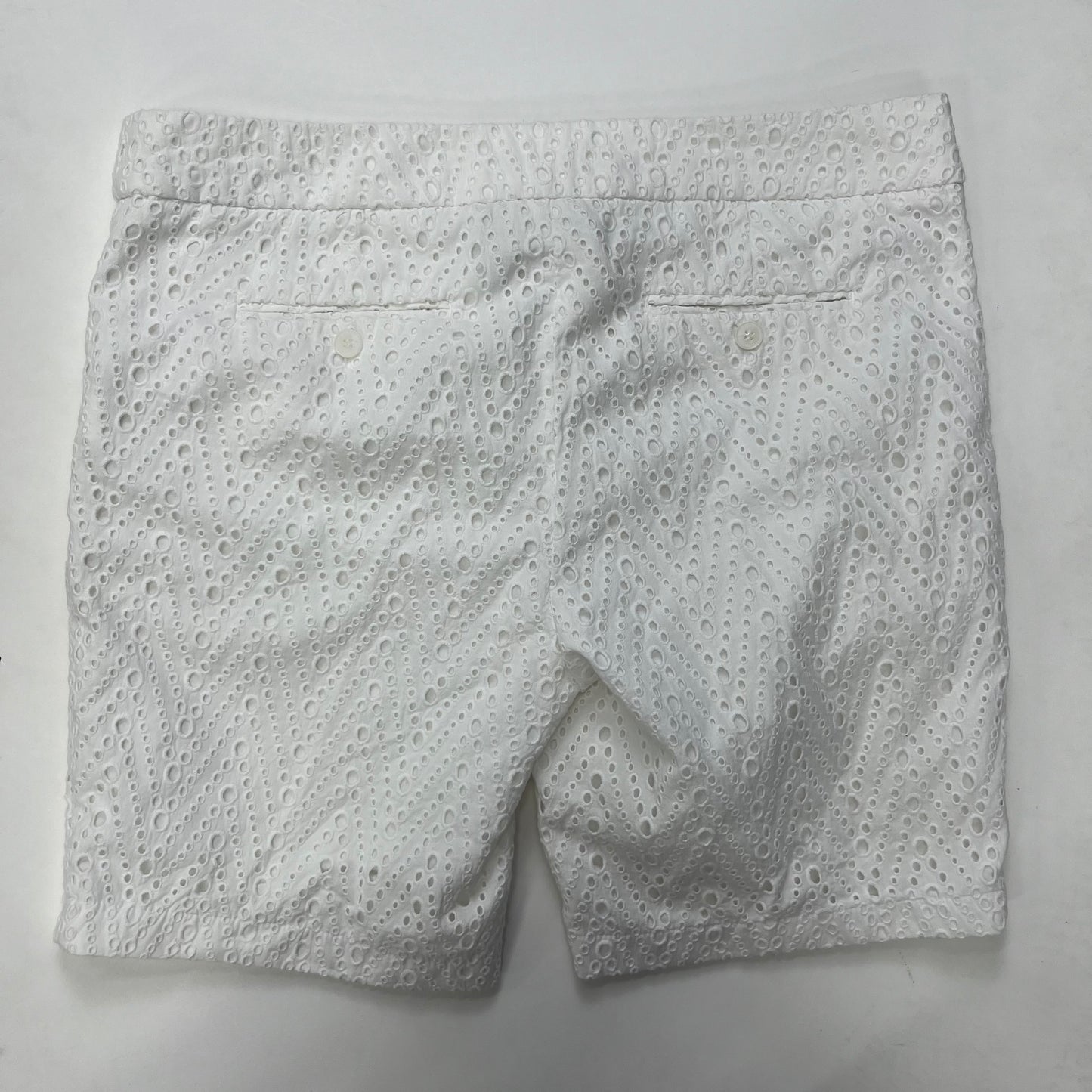 White Pants Ankle Kenar, Size 12