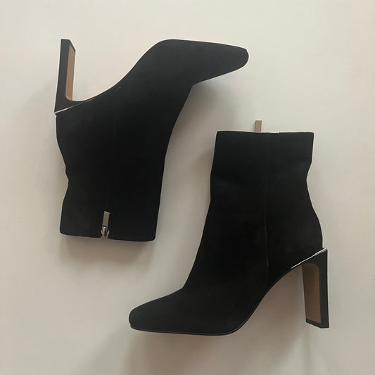 Black Boots Ankle Heels Dolce Vita, Size 6