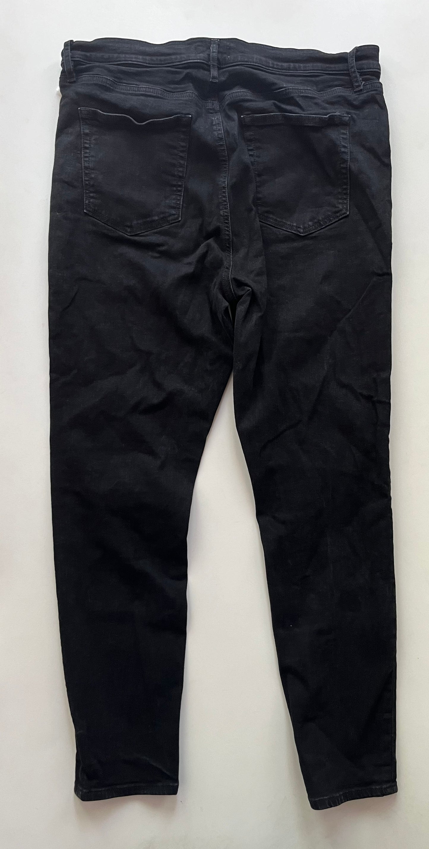 Jeans Skinny By Loft In Black, Size: 16