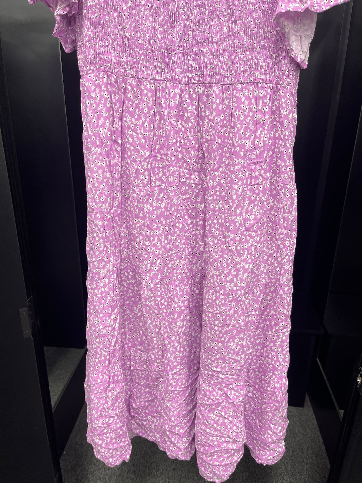 Purple Dress Casual Maxi Clothes Mentor, Size Xxl