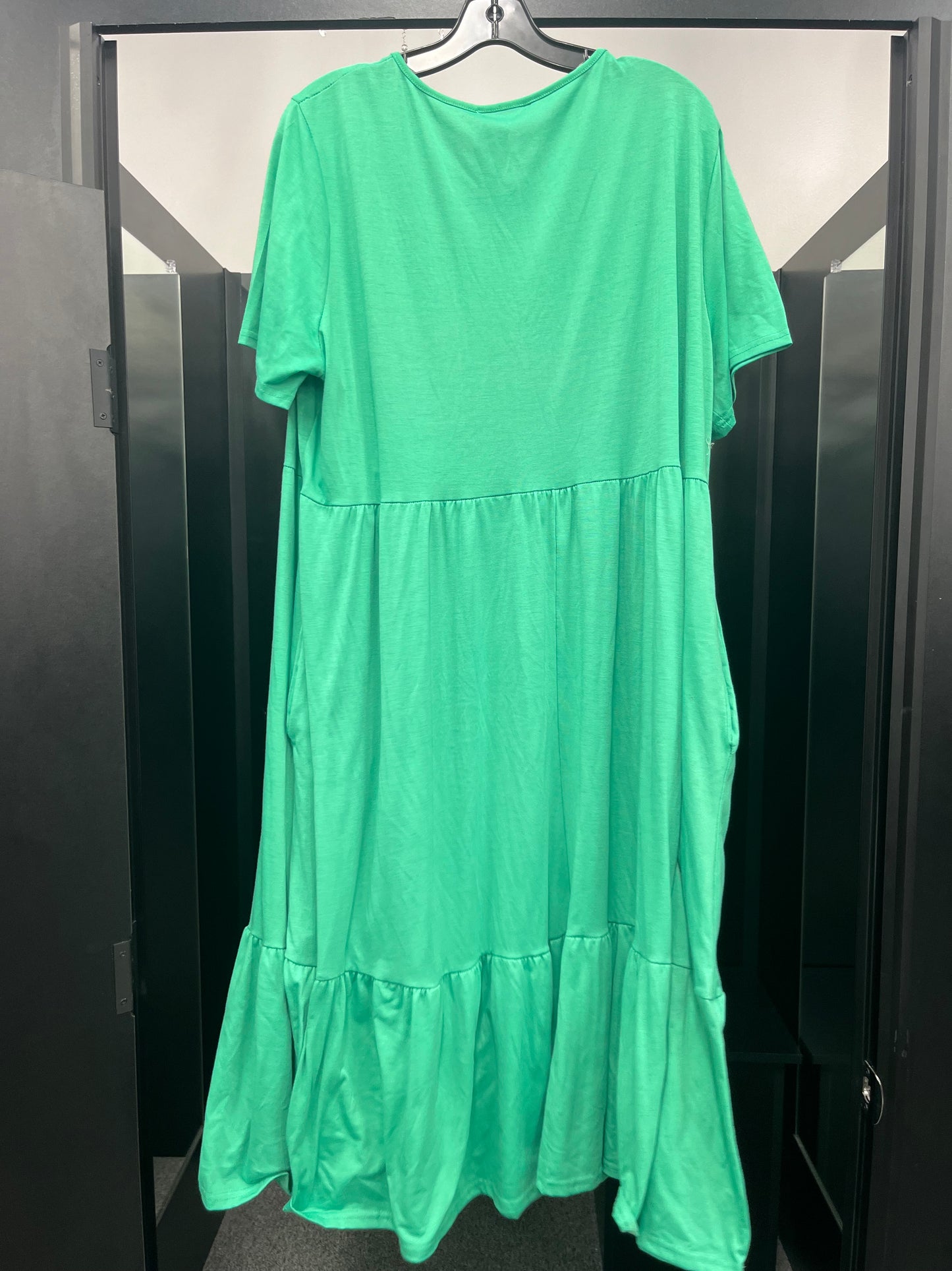 Green Dress Casual Maxi Clothes Mentor, Size Xl