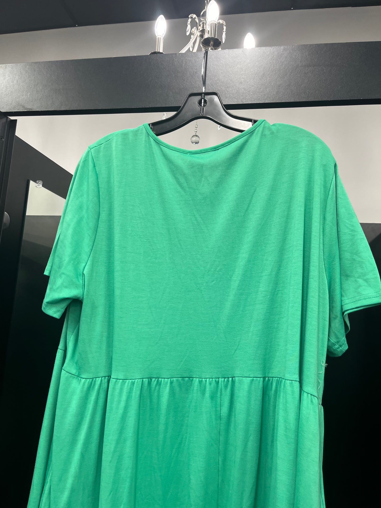 Green Dress Casual Maxi Clothes Mentor, Size Xl