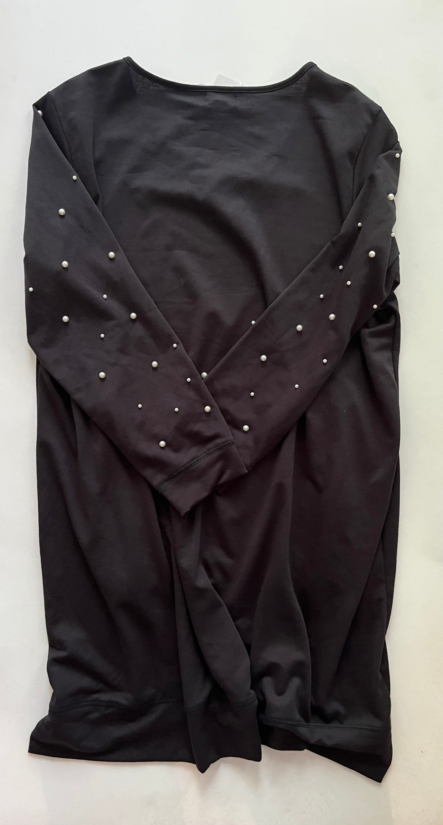 Black Dress Casual Midi Clothes Mentor, Size 2x