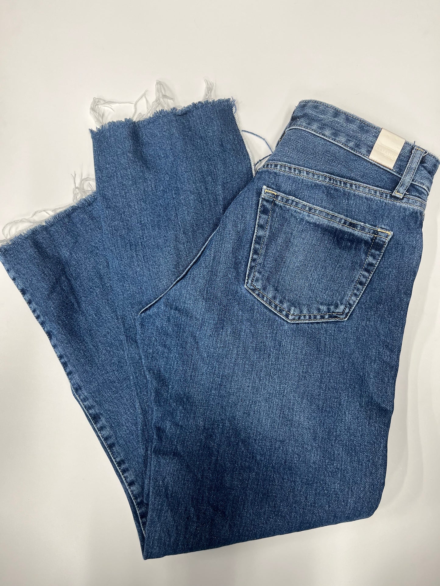 Zara Authentic Denim By TRF Flared Jeans Blue Size 6