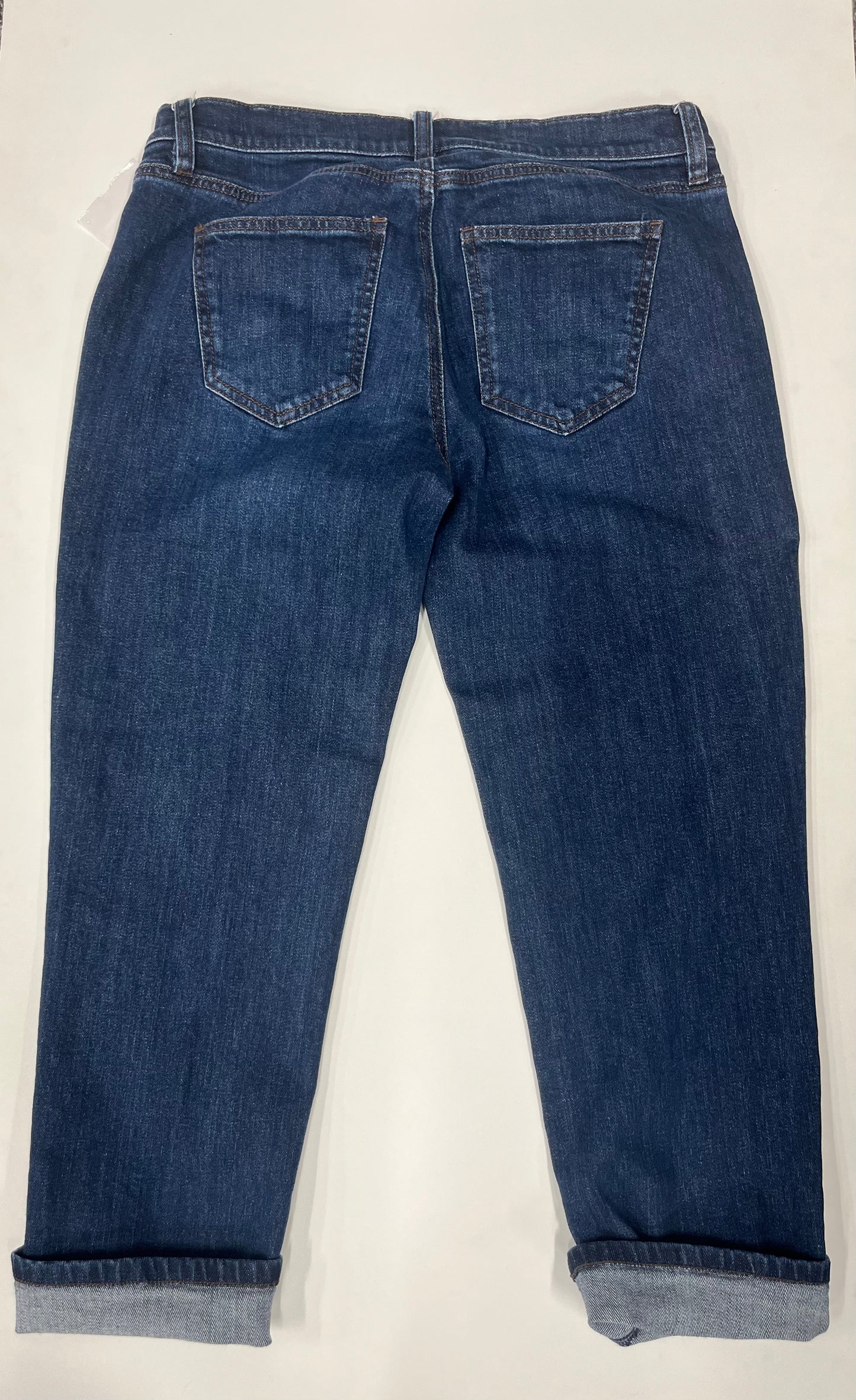 Loft Straight Leg Boyfriend Denim Jeans Blue Size 4