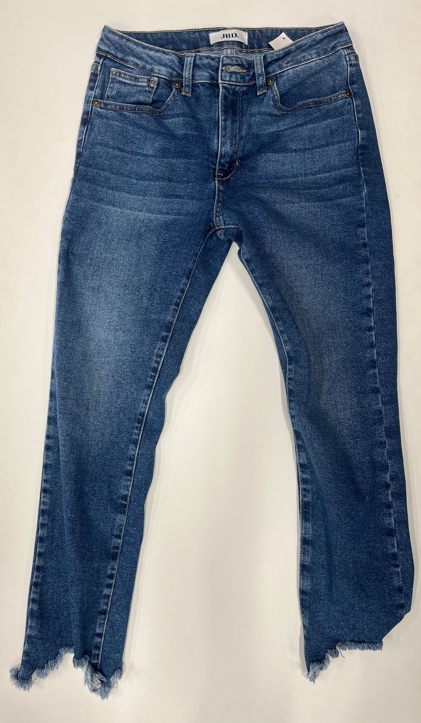 Just Black Denim Straight Crop Denim Jeans Blue Size 26