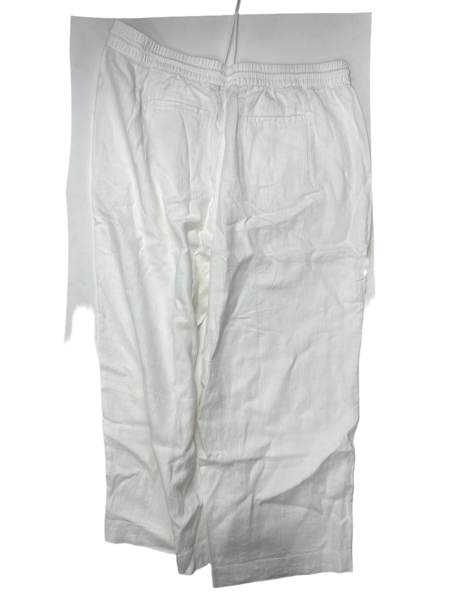 White Pants Palazzo Athleta, Size 20