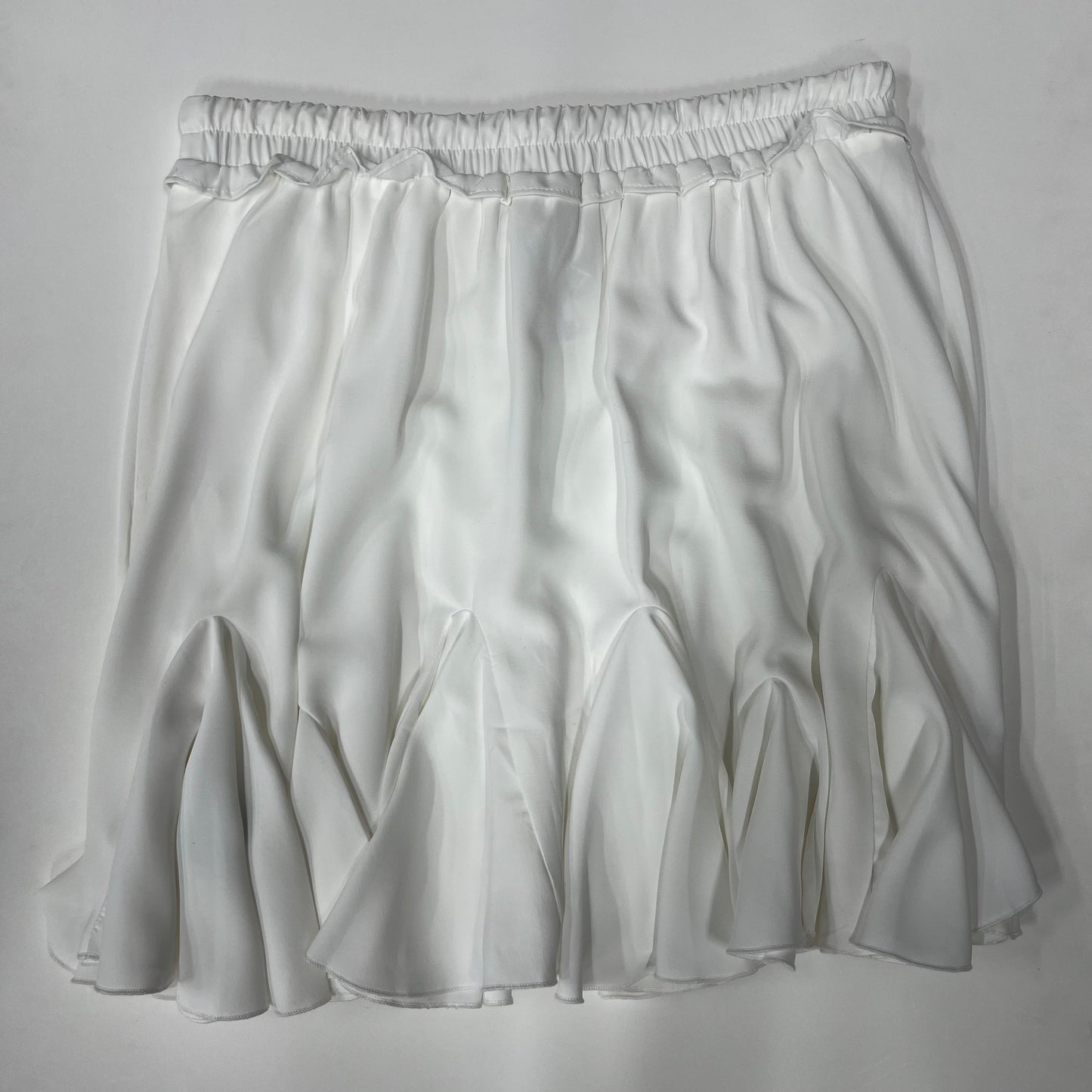 Boohoo Boutique Layered Ruffle Skort White Size 8