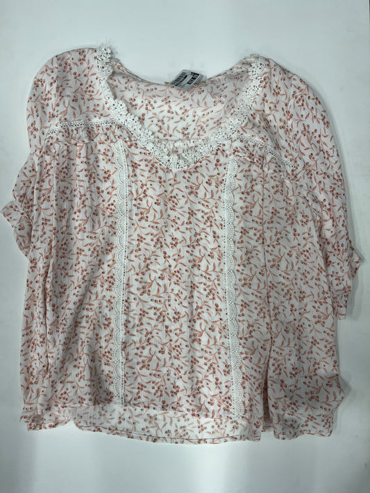 Blouse Short Sleeve By Everleigh  Size: S