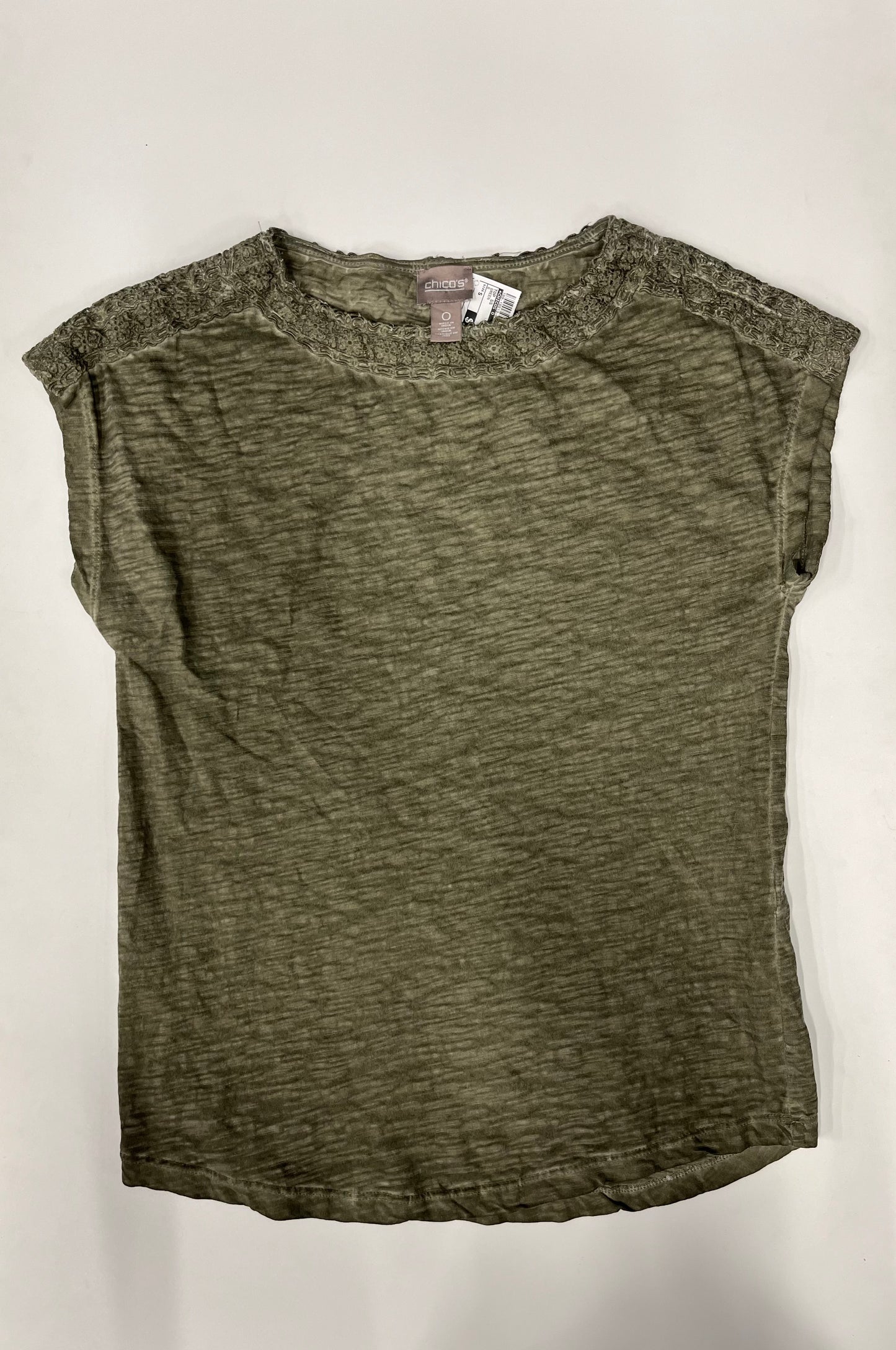 Top Short Sleeve By Chicos O  Size: S