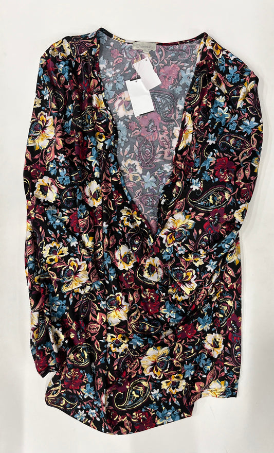 Blouse Long Sleeve By Chenault NWT Size: 3x