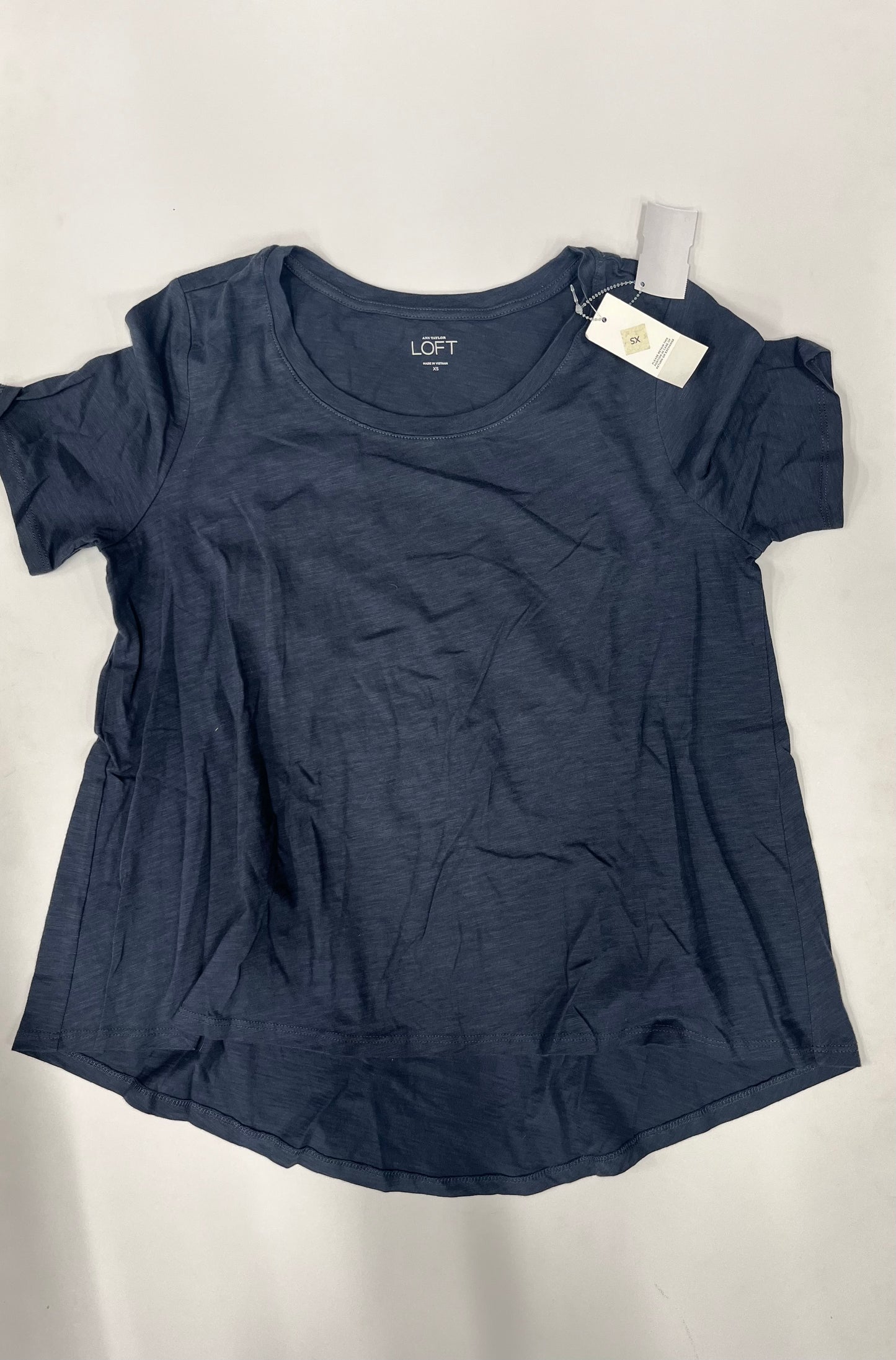 Top Short Sleeve By Loft NWT Size: Xs