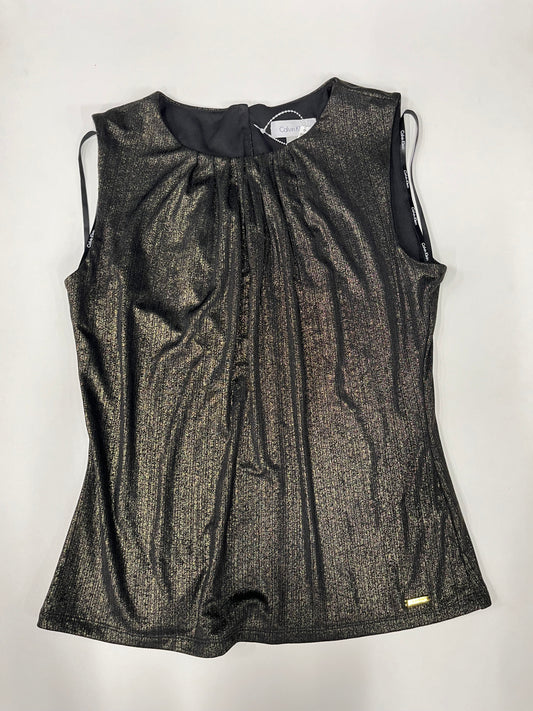 Blouse Sleeveless By Calvin Klein NWT Size: S