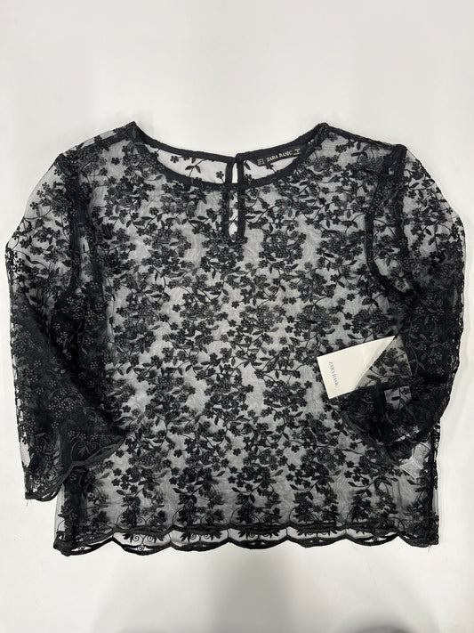 Blouse Long Sleeve By Zara NWT  Size: M