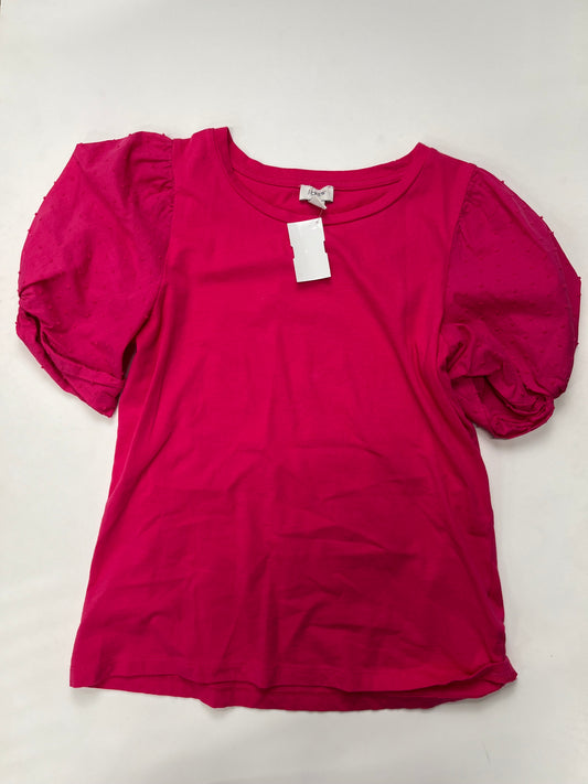 Blouse Short Sleeve By J Crew  Size: Xs