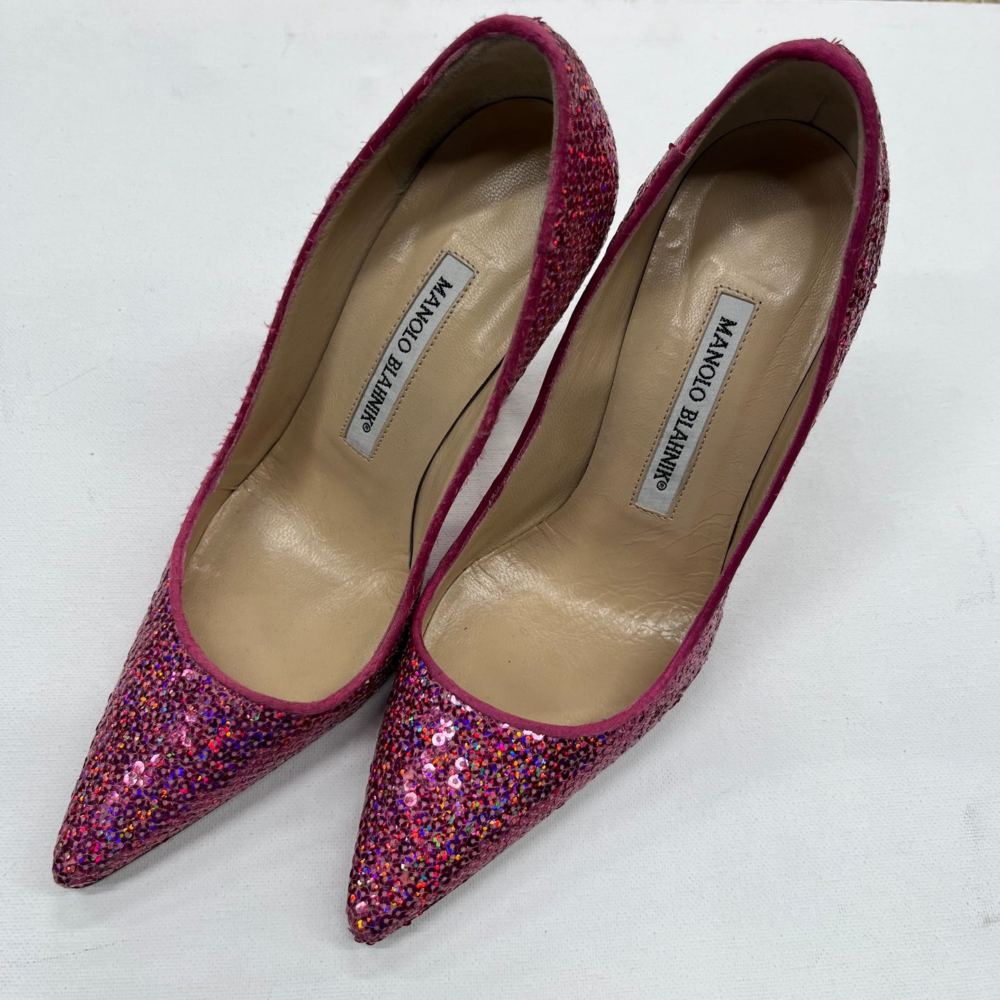 Shoes Heels Stiletto By Manolo Blahnik  Size: 5